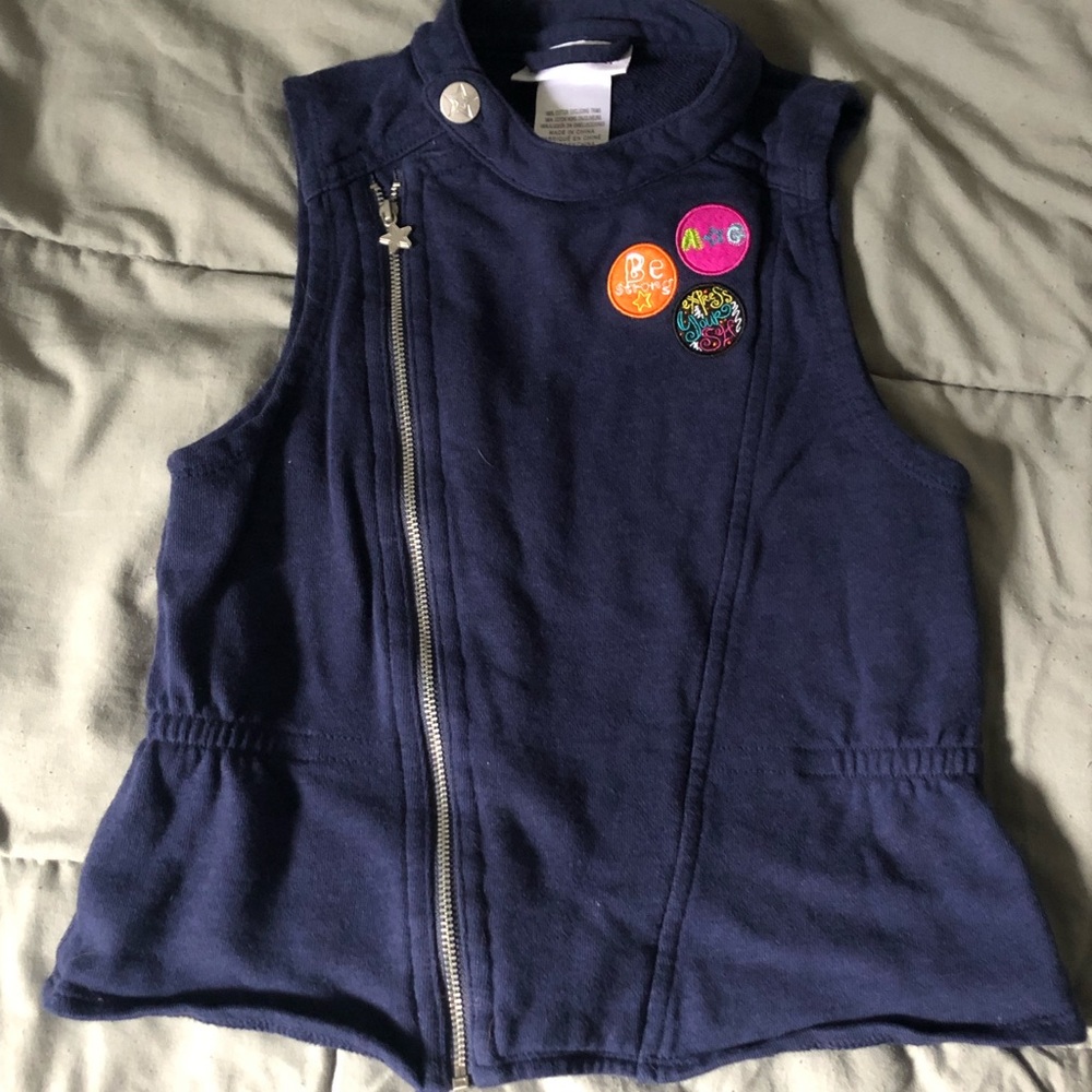 American Girl moto vest
